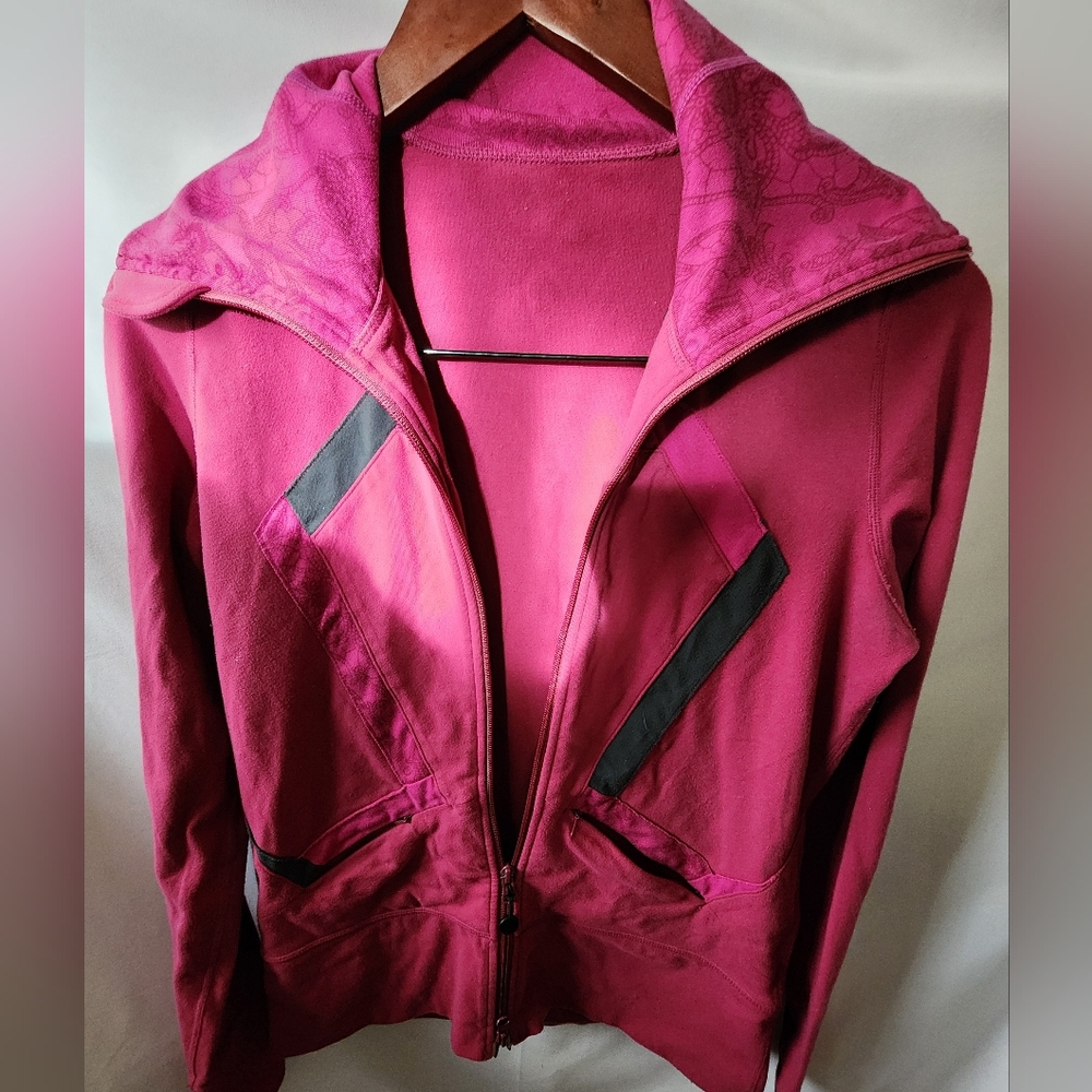 Lululemon Pink Jacket. Size6